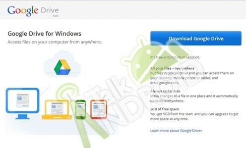 Google Drive 即将发布 5GB 免费空间 Google Drive 即将发布 5GB 免费空间